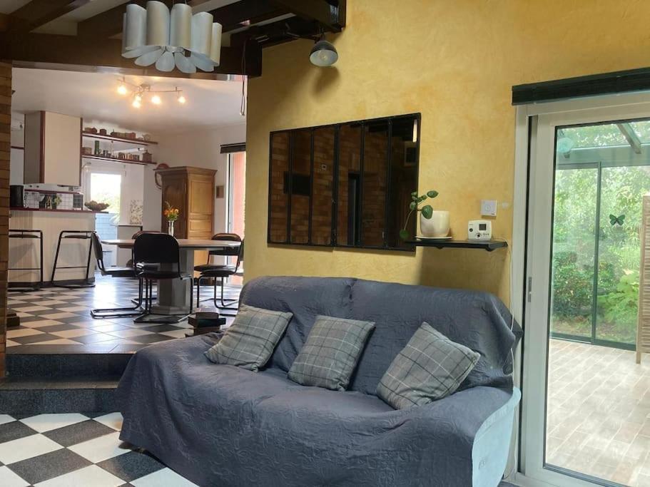 La Maison Rose - Avec Grand Jardin Clos A 300M De La Mer Hauteville-sur-Mer Eksteriør bilde